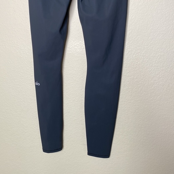Alo ripped warrior leggings women’s small high waisted grey EUC - Picture 7 of 8